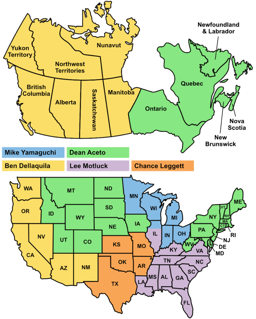 komatsu north america regional sales manager map 2024 08